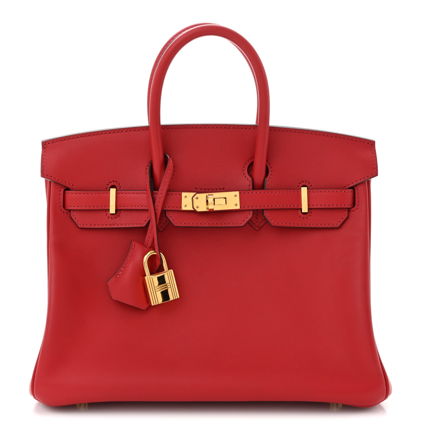 Hermes Swift Birkin 25 Rouge Piment 1 of 10