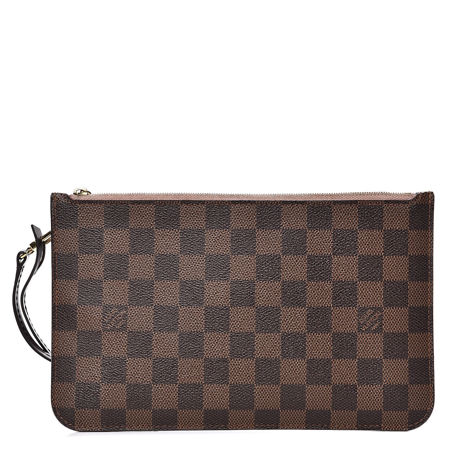 Louis Vuitton Damier Ebene Neverfull MM GM Pochette Rose Ballerine 1 of 13
