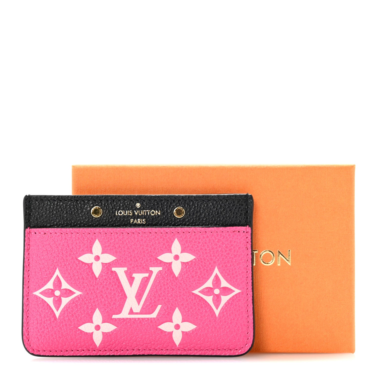 Louis Vuitton Empreinte Spring In The City Card Holder Black White Pink 8 of 8