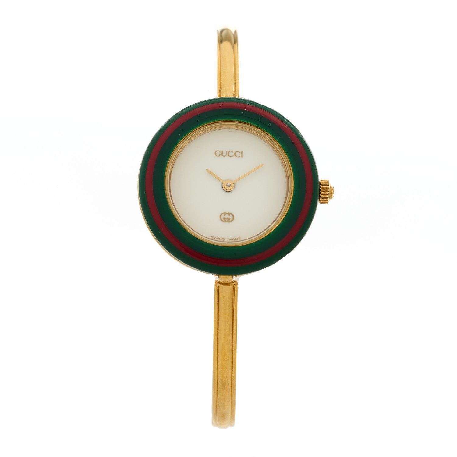Gucci Stainless Steel 26mm Interchangeable Bezel Quartz Watch 1 of 5