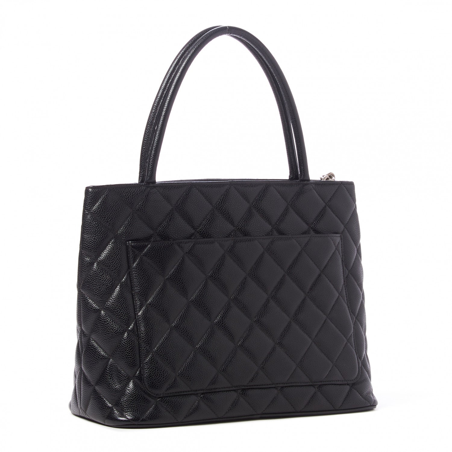 Chanel Caviar Quilted Medallion Tote Black 2 of 9