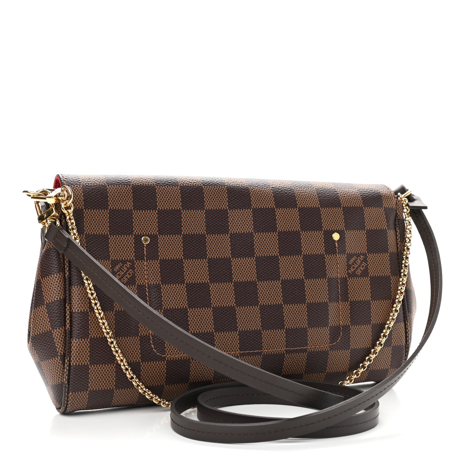 Louis Vuitton Damier Ebene Favorite MM 3 of 10
