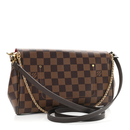 Louis Vuitton Damier Ebene Favorite MM 3 of 10