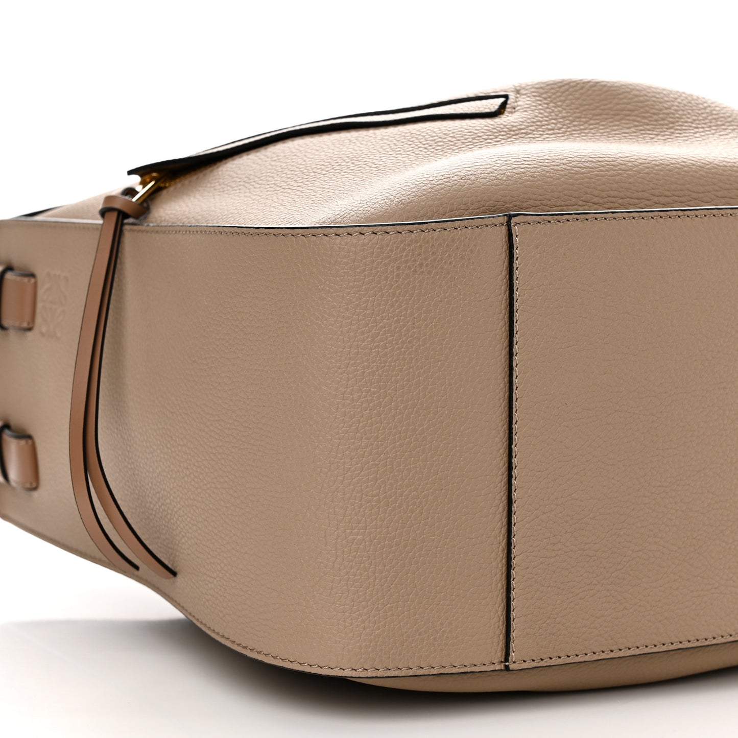 Calfskin Small Hammock Shoulder Bag Sand Mink