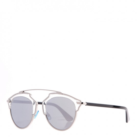 Mirrored So Real Sunglasses Silver