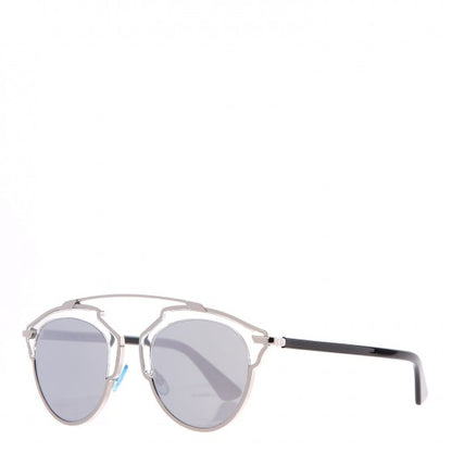 Christian Dior Mirrored So Real Sunglasses Silver 1 of 9