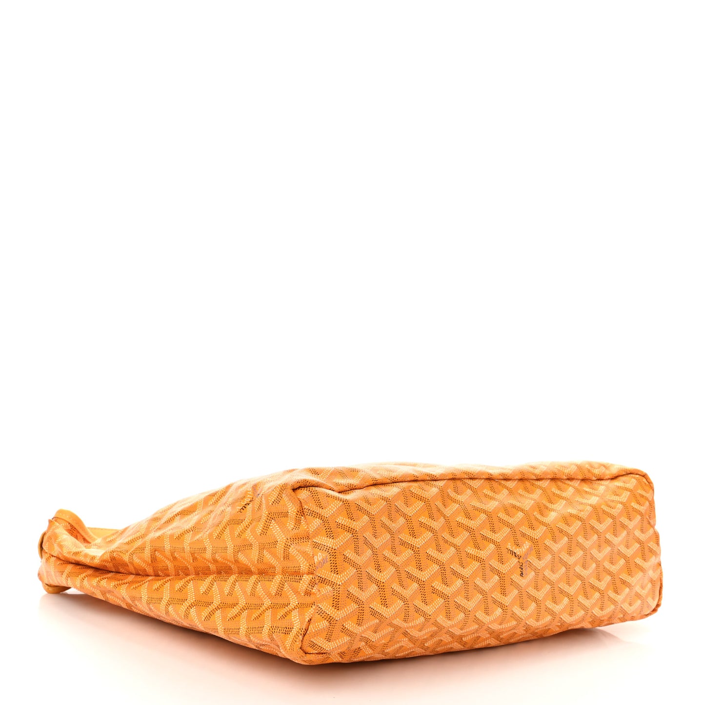 Goyardine Fidji Zip Hobo Yellow