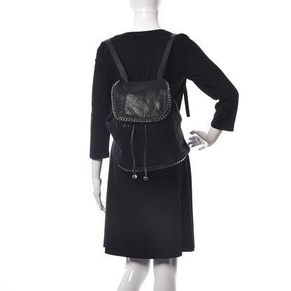 Stella McCartney Shaggy Deer Falabella Backpack Black 2 of 10