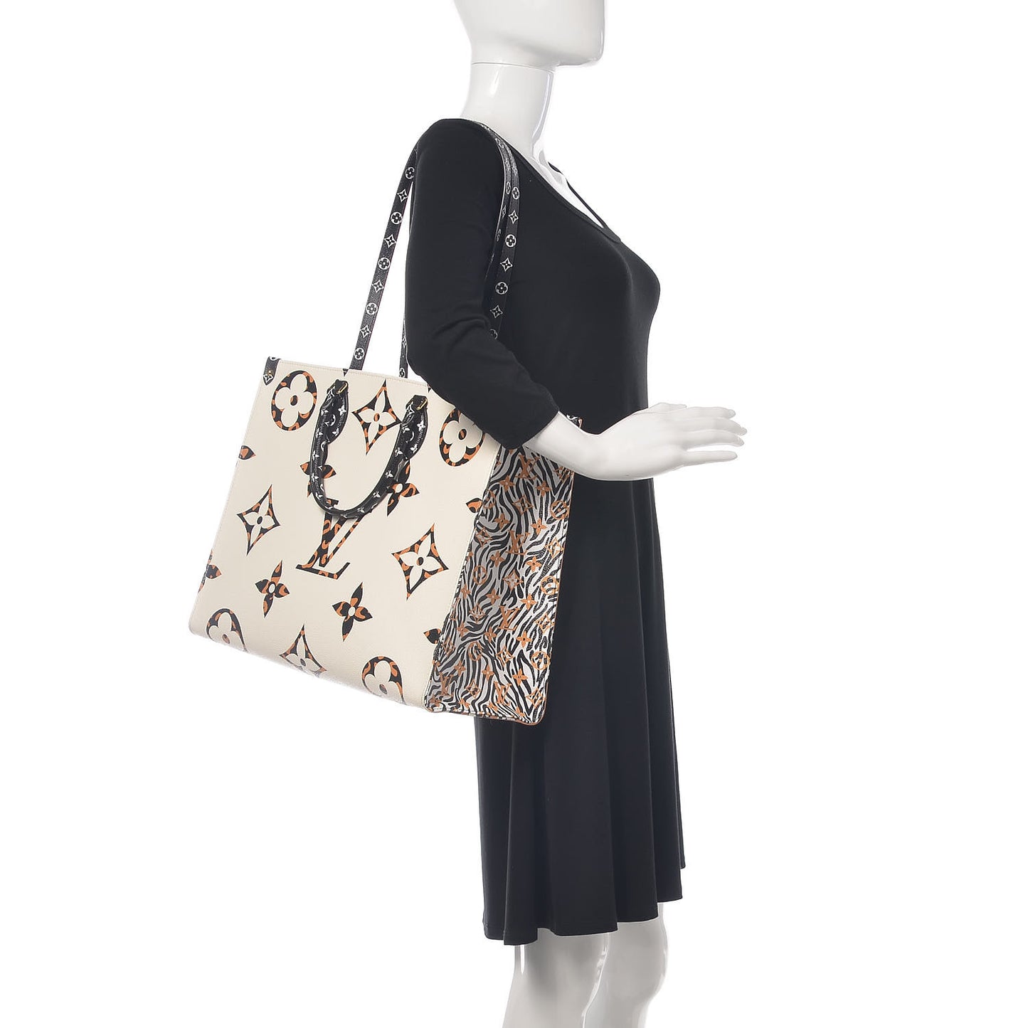Monogram Giant Jungle Onthego GM Ivory