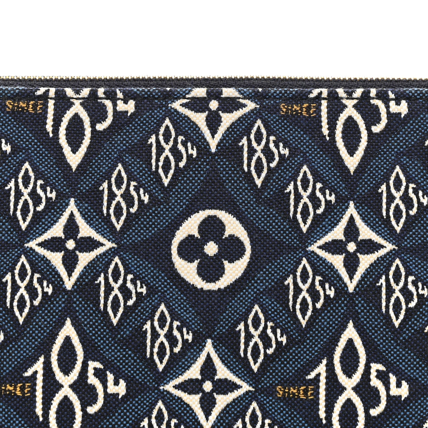Louis Vuitton Jacquard Since 1854 Neverfull MM GM Pochette Blue 15 of 18
