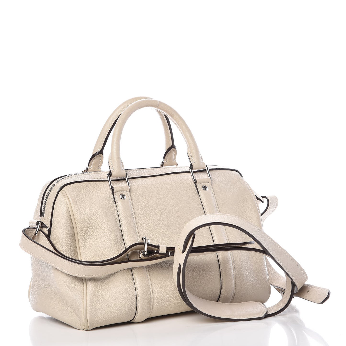Veau Cachemire SC Bag BB Blanc Casse