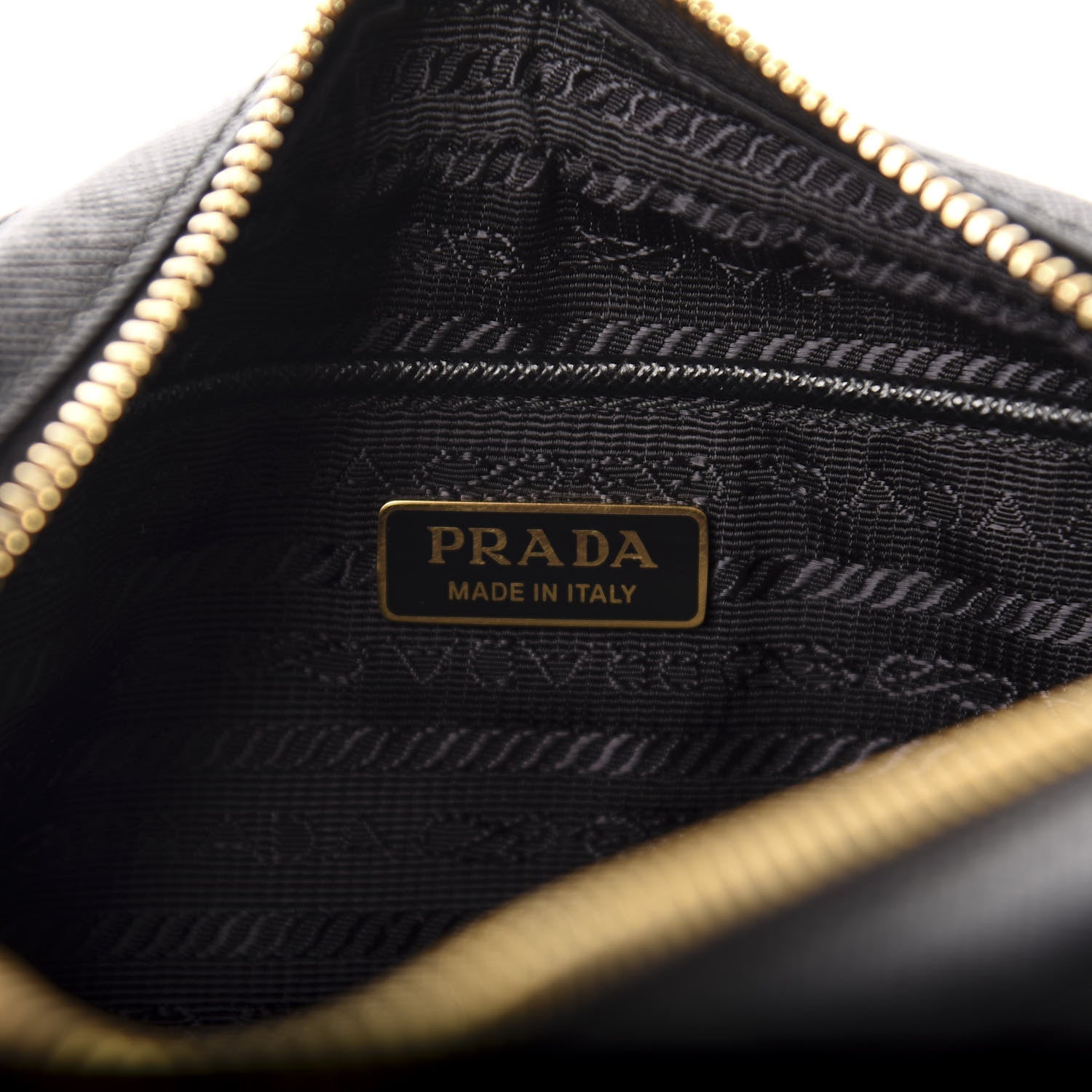 Prada Saffiano Lux Small Camera Crossbody Bag Black 8 of 10