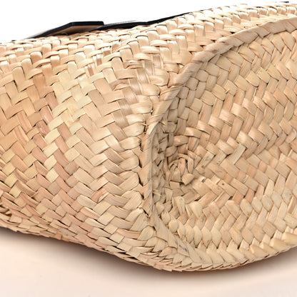 Loewe Raffia Basket Tote Bag Natural White 9 of 10