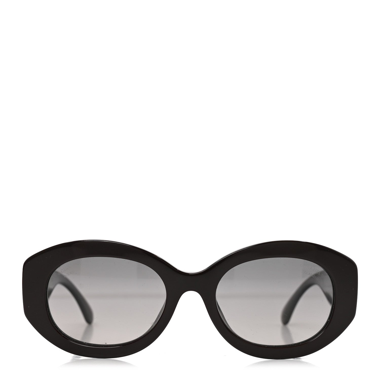 Chanel Acetate Nyon Oval CC Sunglasses 5528 Burgundy 2 of 7