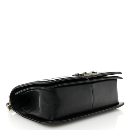 Chanel Lambskin Quilted Medium Boy Flap Black 4 of 10