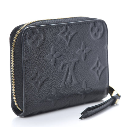 Louis Vuitton Empreinte Zippy Coin Purse Black 3 of 8