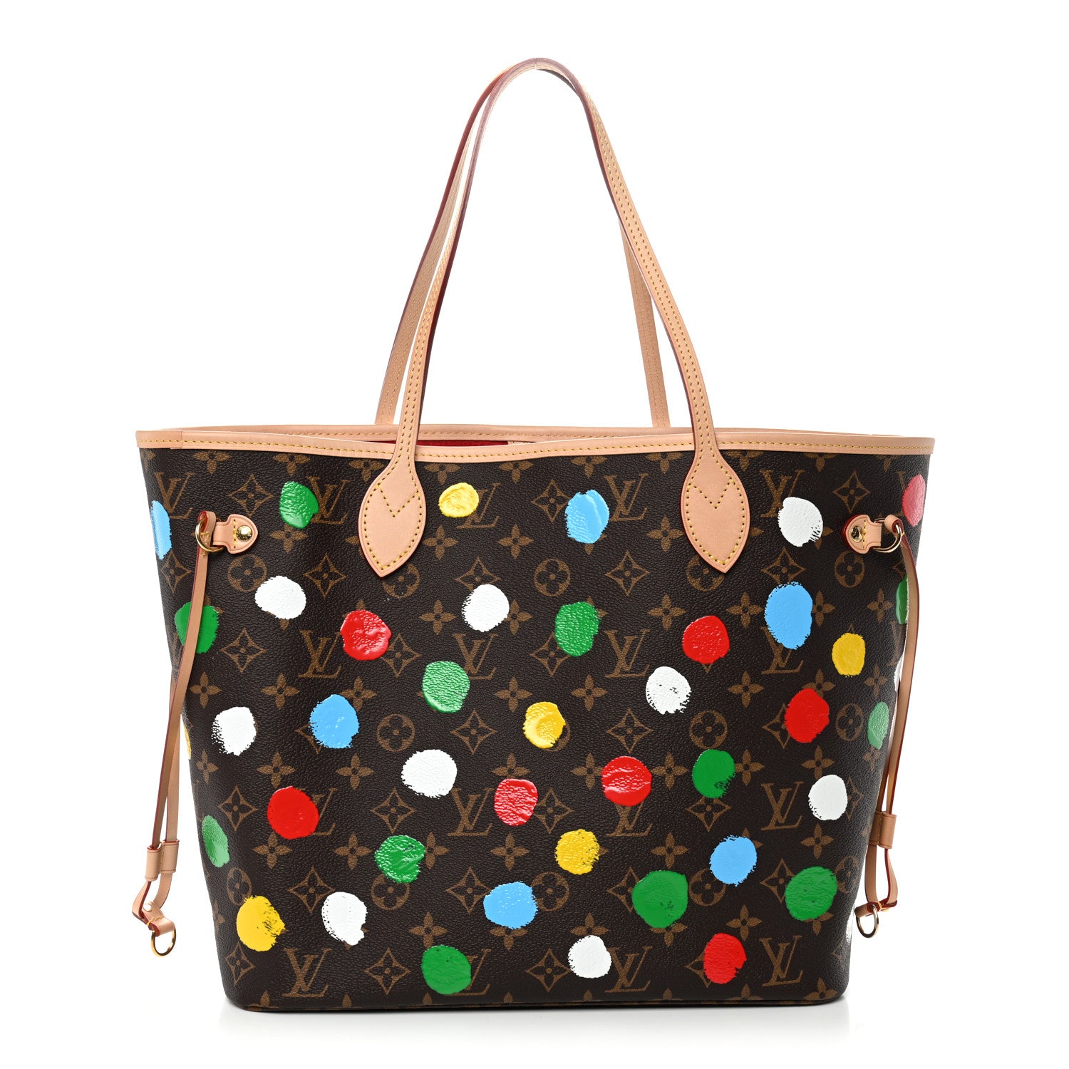 Louis Vuitton LV X YK Monogram Dots Neverfull MM 1 of 11