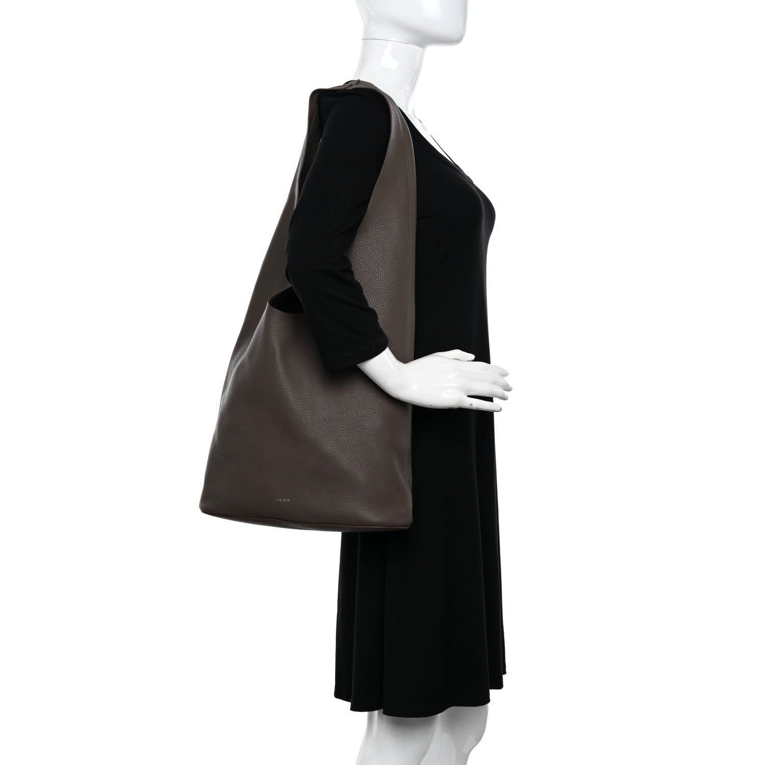The Row Grained Calfskin Bindle Three Bag Brown 1441156 – FASHIONPHILE
