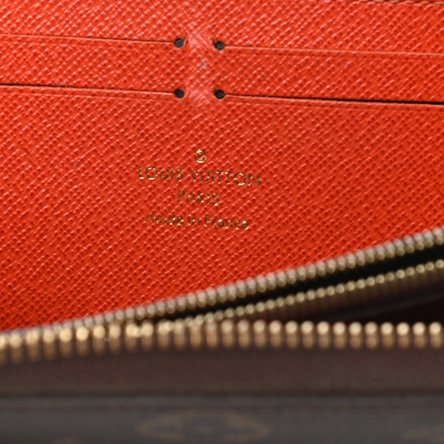 Monogram Clemence Wallet Piment