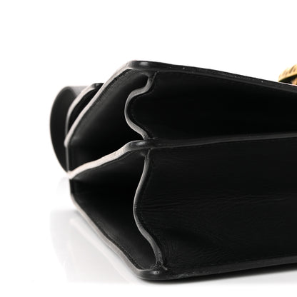 Gucci Moon Calfskin Web Large Dionysus Bamboo Top Handle Bag Black Bright Evergreen Hibiscus Red 9 of 10
