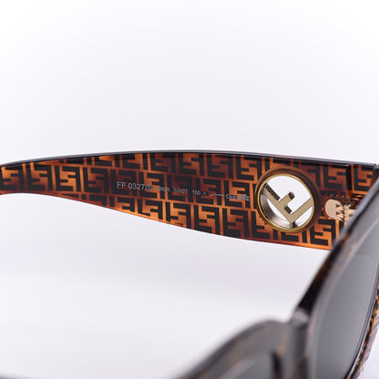 Fendi Acetate F is Fendi FF Cat Eye Sunglasses FF 0360/G/S Havana 5 of 7
