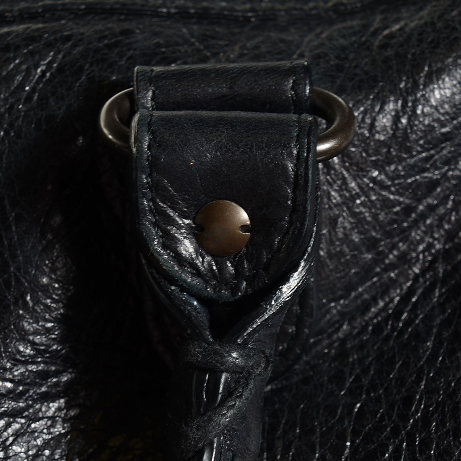 Balenciaga Agneau Classic Hardware Maxi Twiggy Black 10 of 12