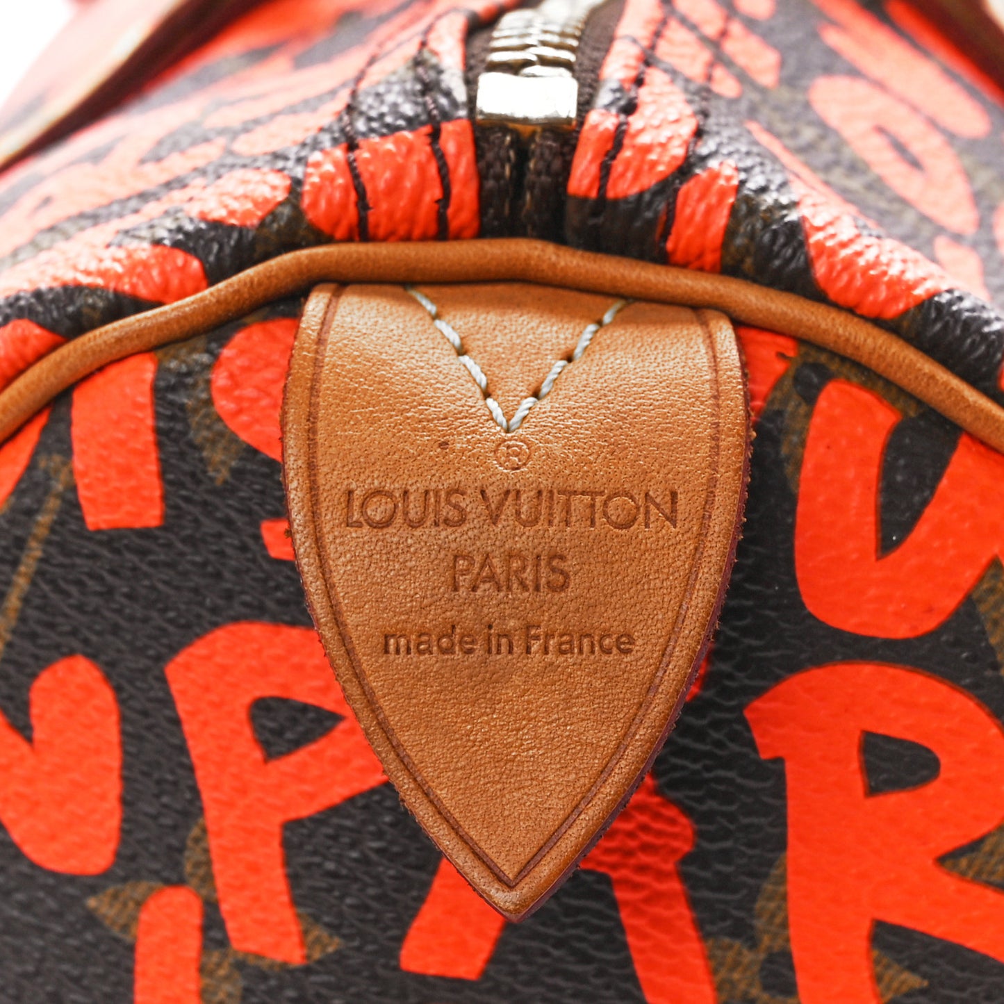 Monogram Graffiti Speedy 30 Orange