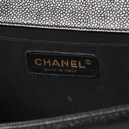 Chanel Caviar Quilted Medium Boy Flap Black 6 of 9