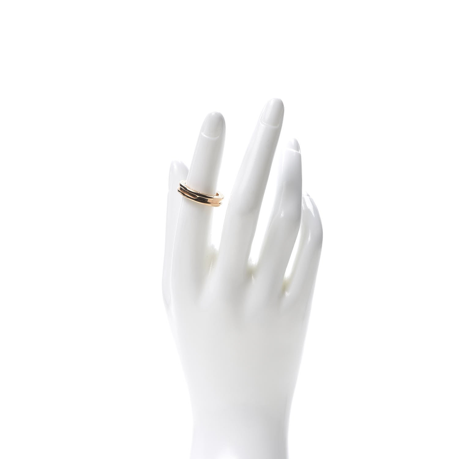 Bulgari 18K Rose Gold B.Zero1 One-Band Ring 51 5.75 2 of 6