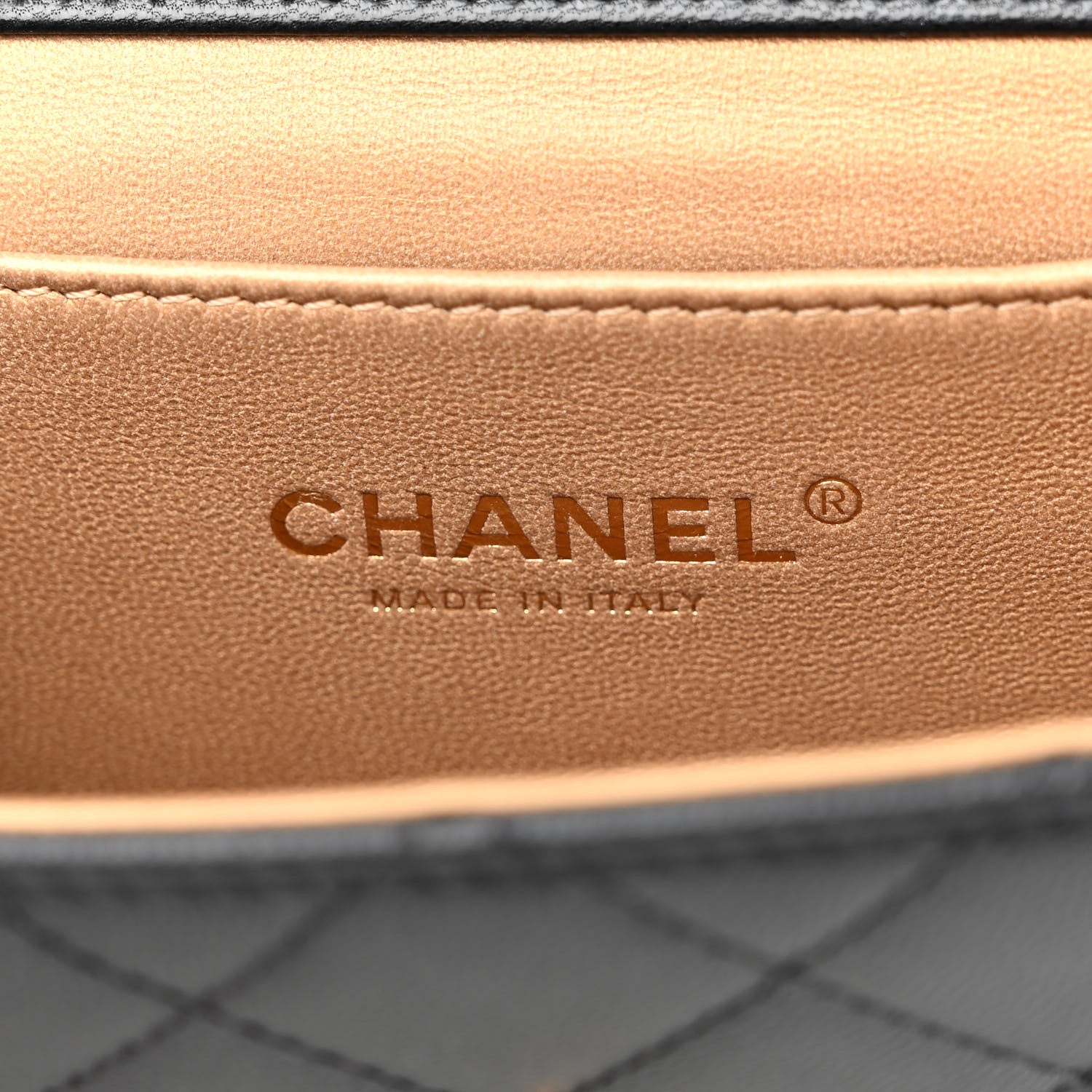 Chanel Lambskin Quilted Chic Pearls Flap Black 6 of 10