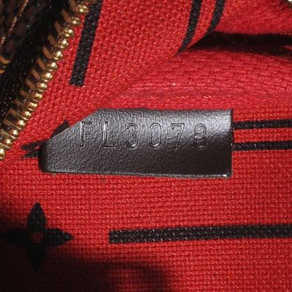 Louis Vuitton Damier Ebene Complice Trunks and Bags Mini Pochette Accessories Red 6 of 7