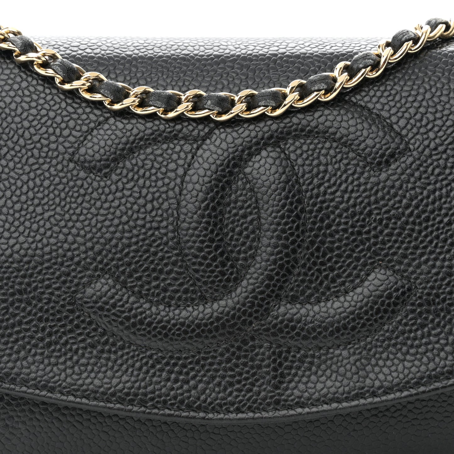 Caviar Timeless CC Wallet on Chain WOC Black
