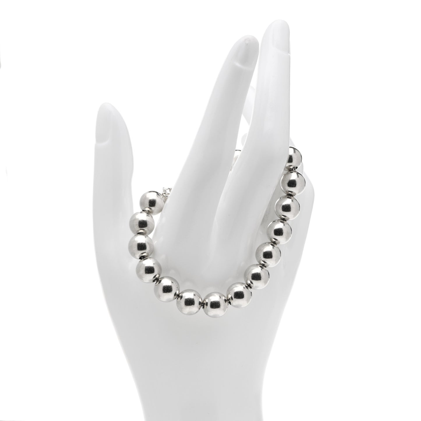 Sterling Silver 10mm HardWear Ball Bracelet