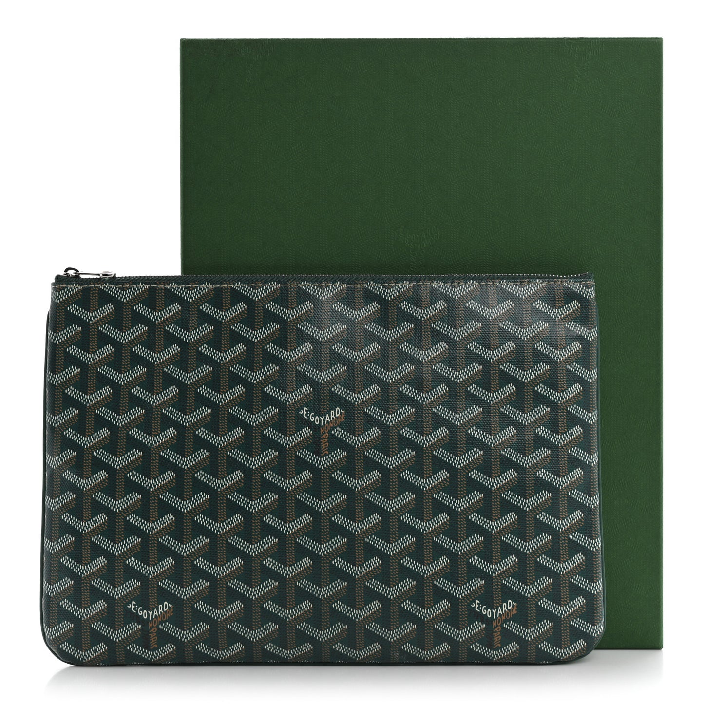 Goyardine Senat Pochette MM Green