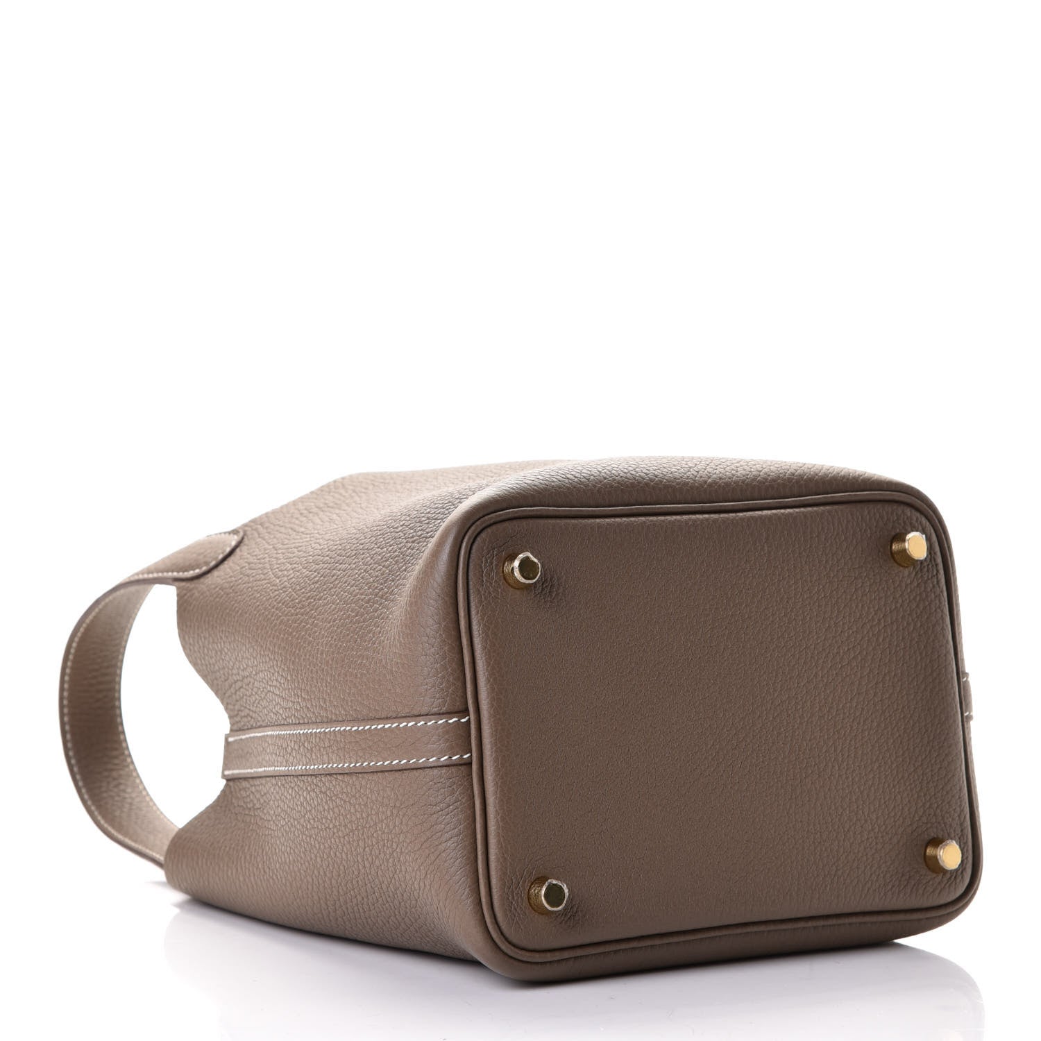 Hermes Taurillon Clemence Picotin Lock 18 PM Etoupe 3 of 4