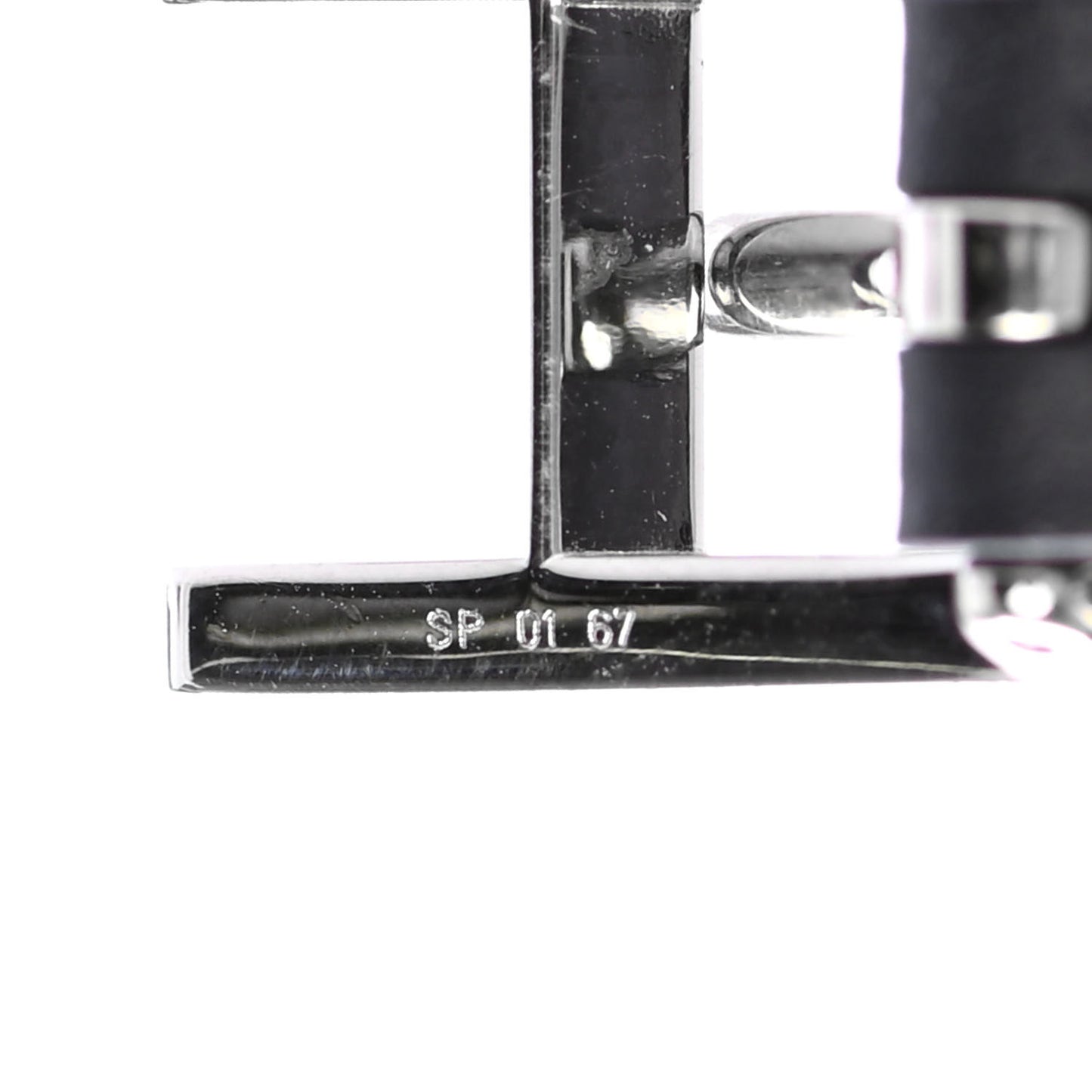 Chamonix Tadelakt Behapi Double Tour Reversible Bracelet T3 Black Fauve