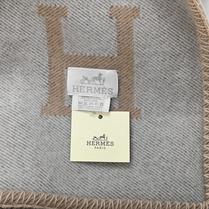 Hermes Wool Cashmere Avalon Blanket Coco Camomille 3 of 4