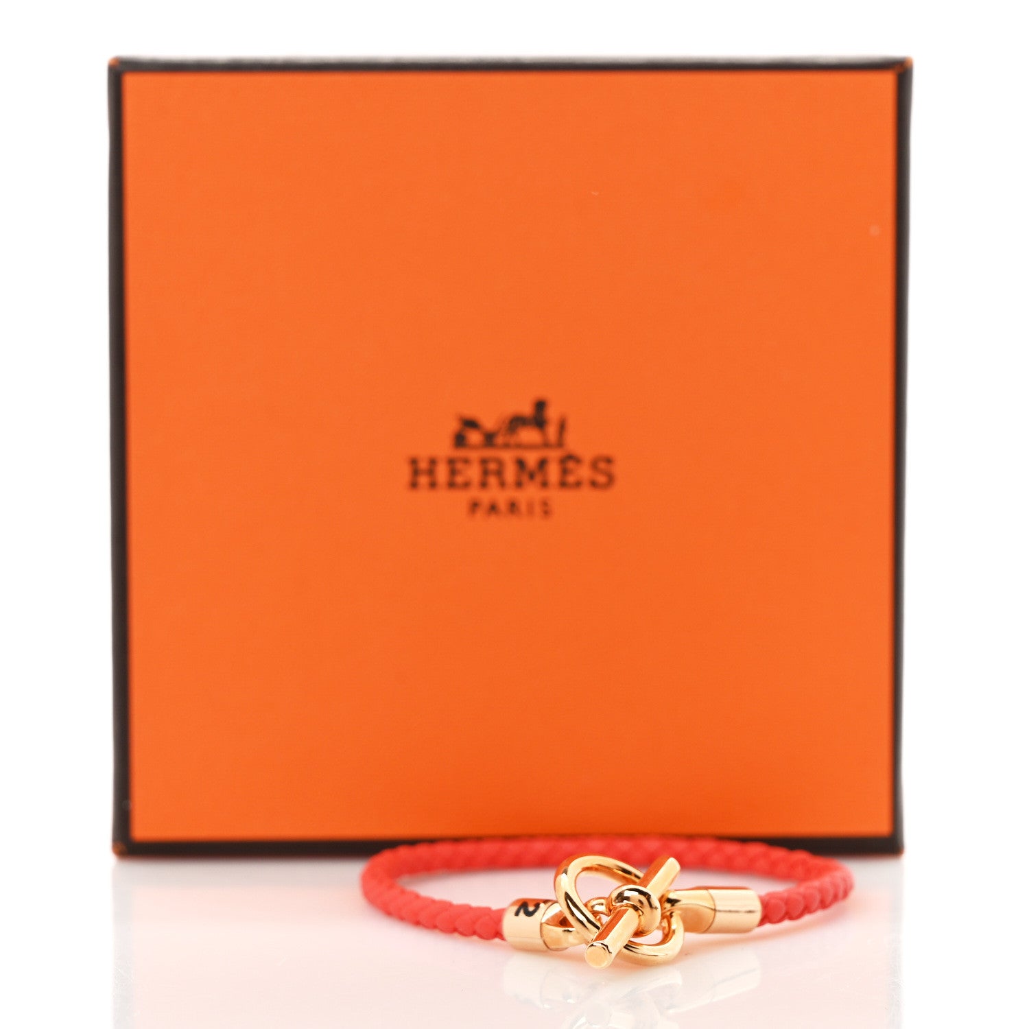 Hermes Swift Glenan Bracelet T2 Orange Field 6 of 6