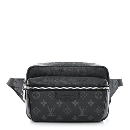 Louis Vuitton Taiga Monogram Outdoor Bumbag Black 1 of 10