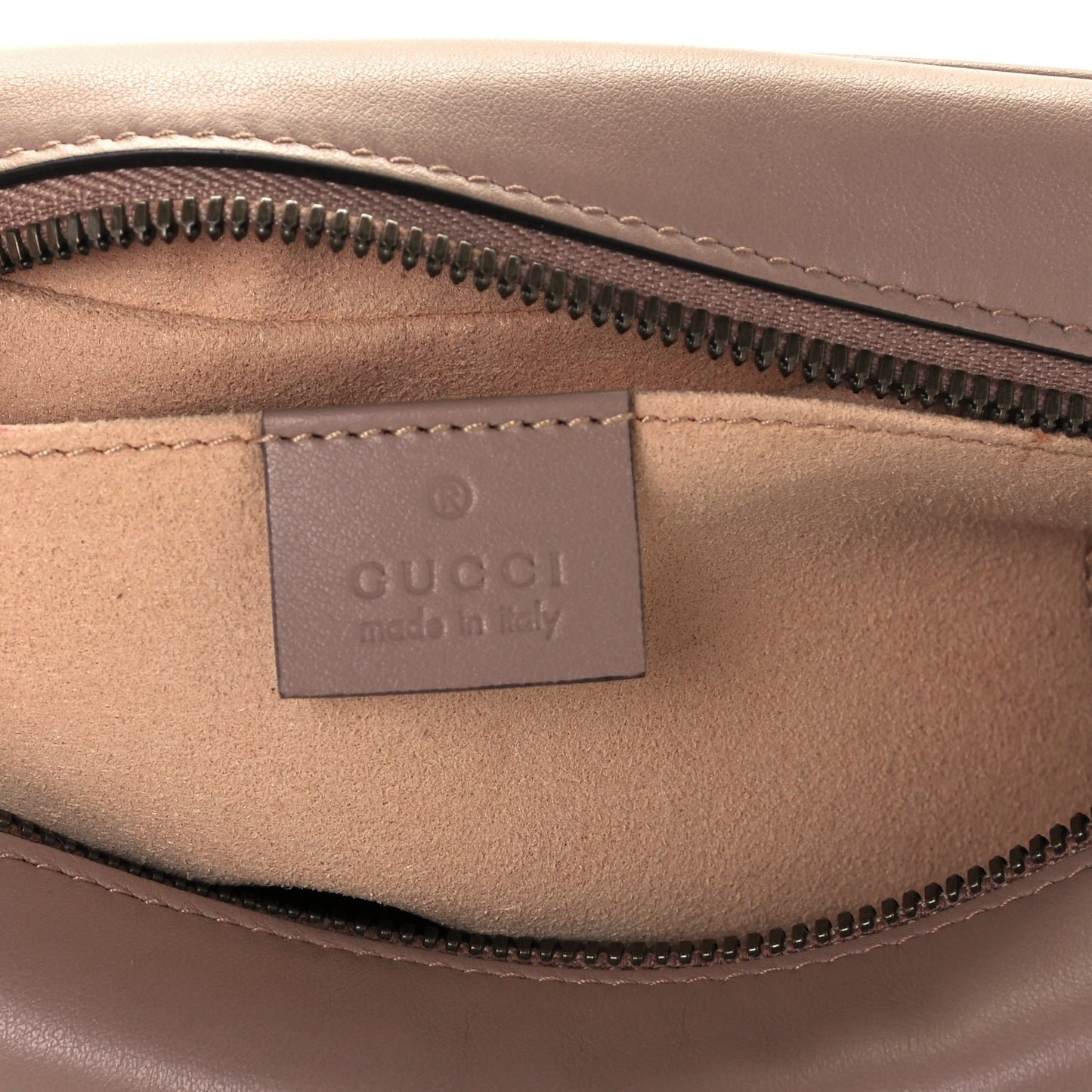 Calfskin Matelasse Small GG Marmont Chain Shoulder Bag Porcelain Rose
