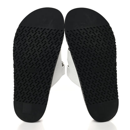 Hermes Calfskin Womens Chypre Sandals 40 White 5 of 8