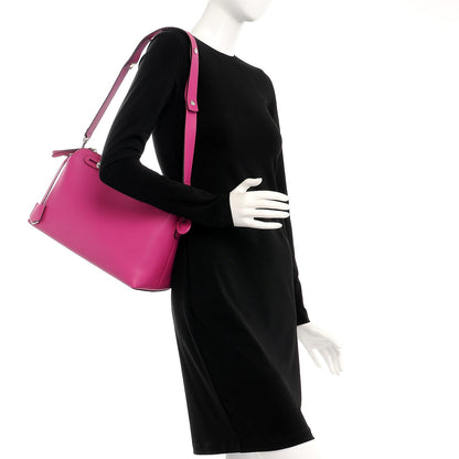 Fendi Vitello Dolce Large By The Way Boston Bag Magenta 2 of 14