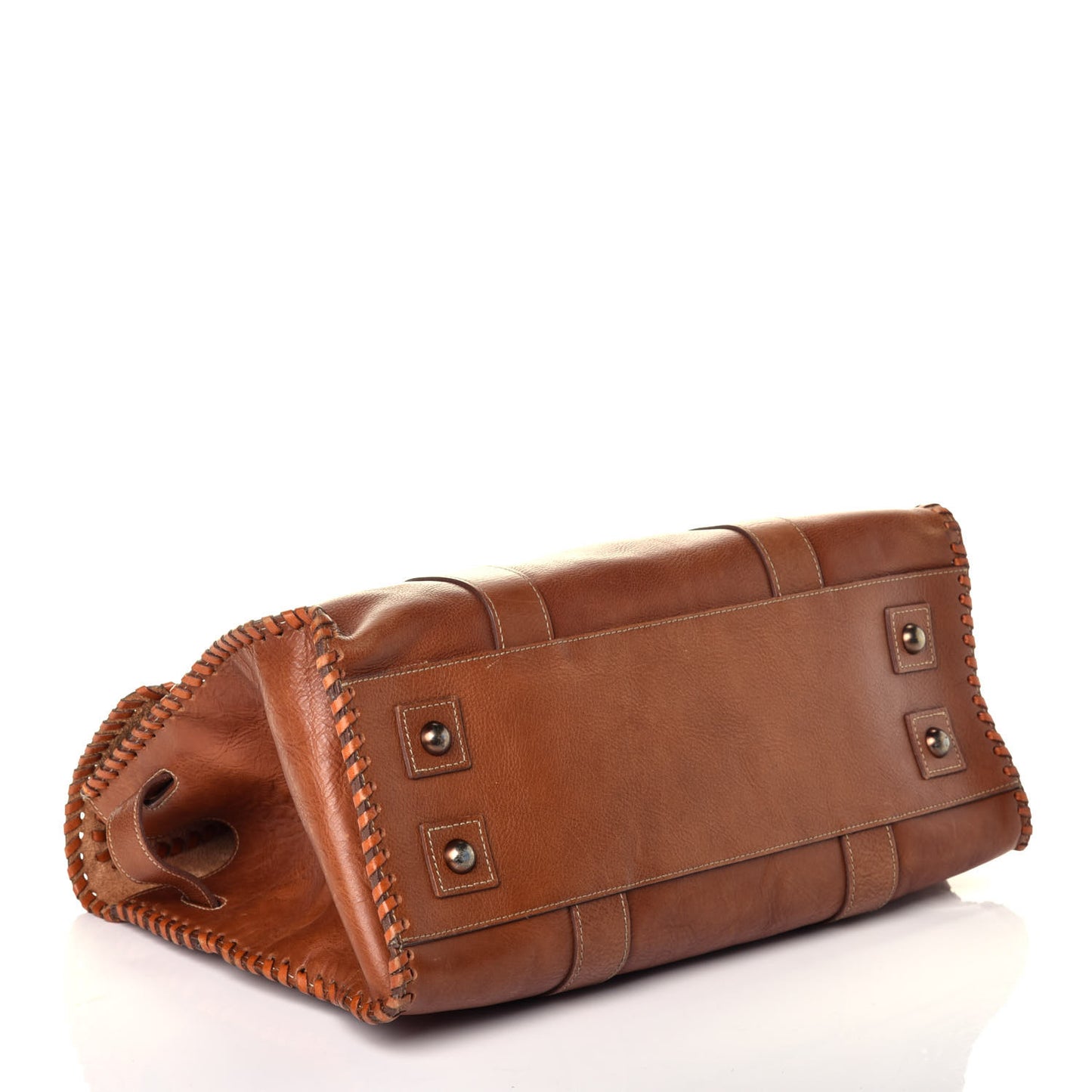 Natural Grain Calfskin Butterfly Rio Bayswater Oak