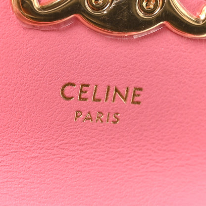 Celine Calfskin Triomphe Airpods Case With Strap Flamingo 6 of 11