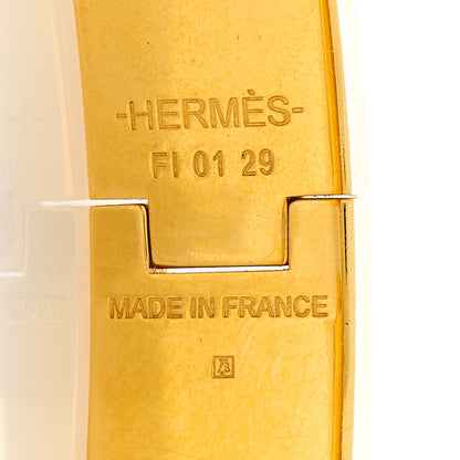 Hermes Enamel Narrow Clic Clac H Bracelet PM Black 4 of 4