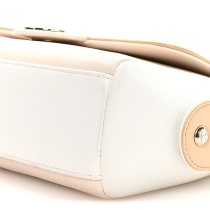 Chanel Caviar Goatskin Quilted Magnetic Camera Case Beige White 10 of 10