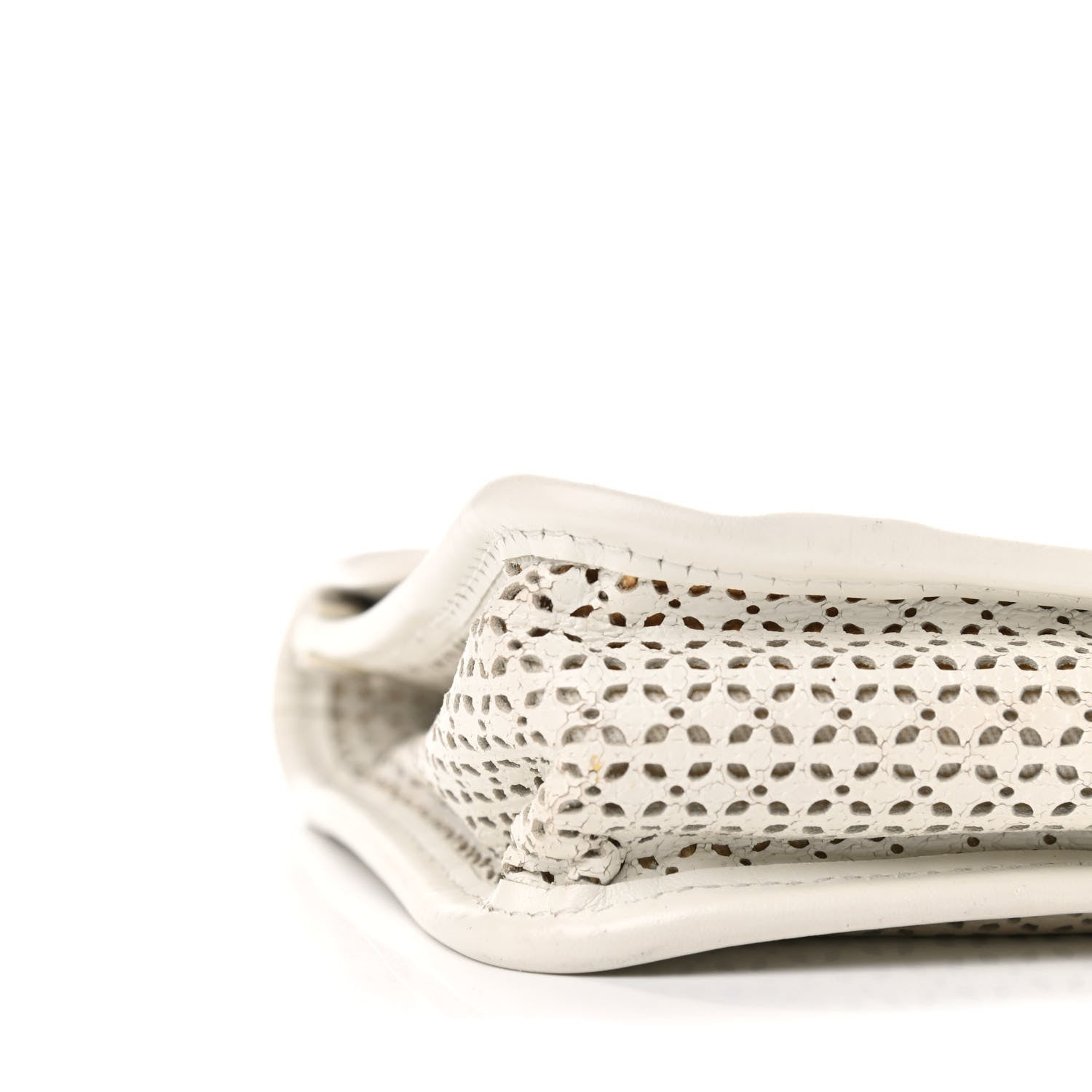 Chanel Perforated Calfskin Large Dubai Up In The Air Flap White 8 of 9