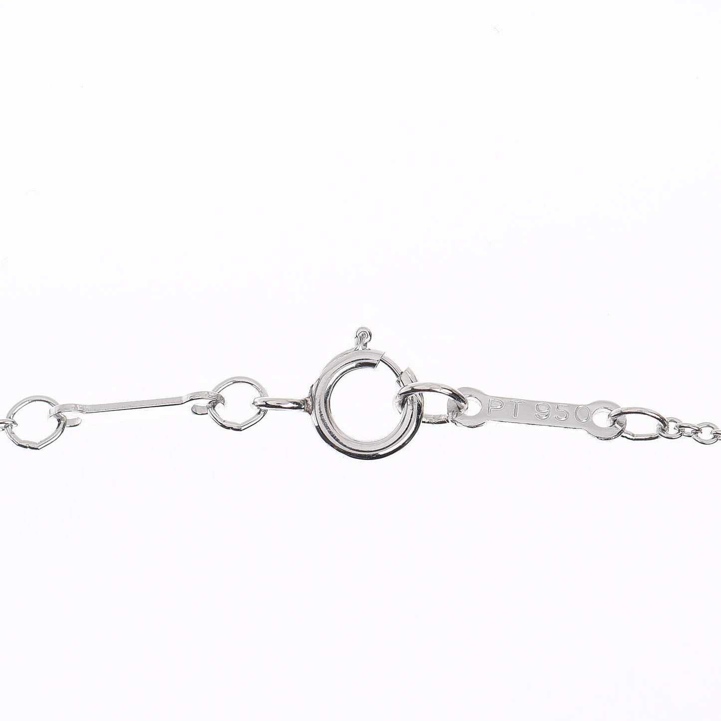 Platinum Diamond .14ct Elsa Peretti Diamonds by the Yard Pendant Necklace