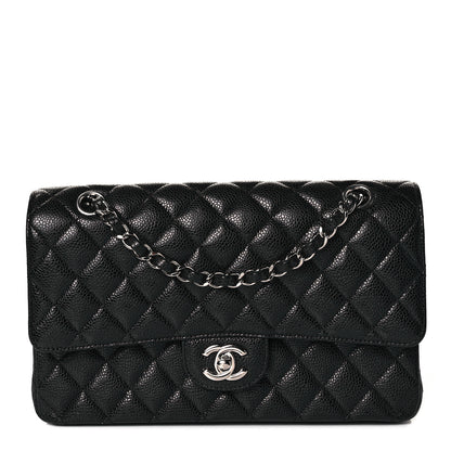Chanel Caviar Quilted Medium Double Flap Black 1 of 9