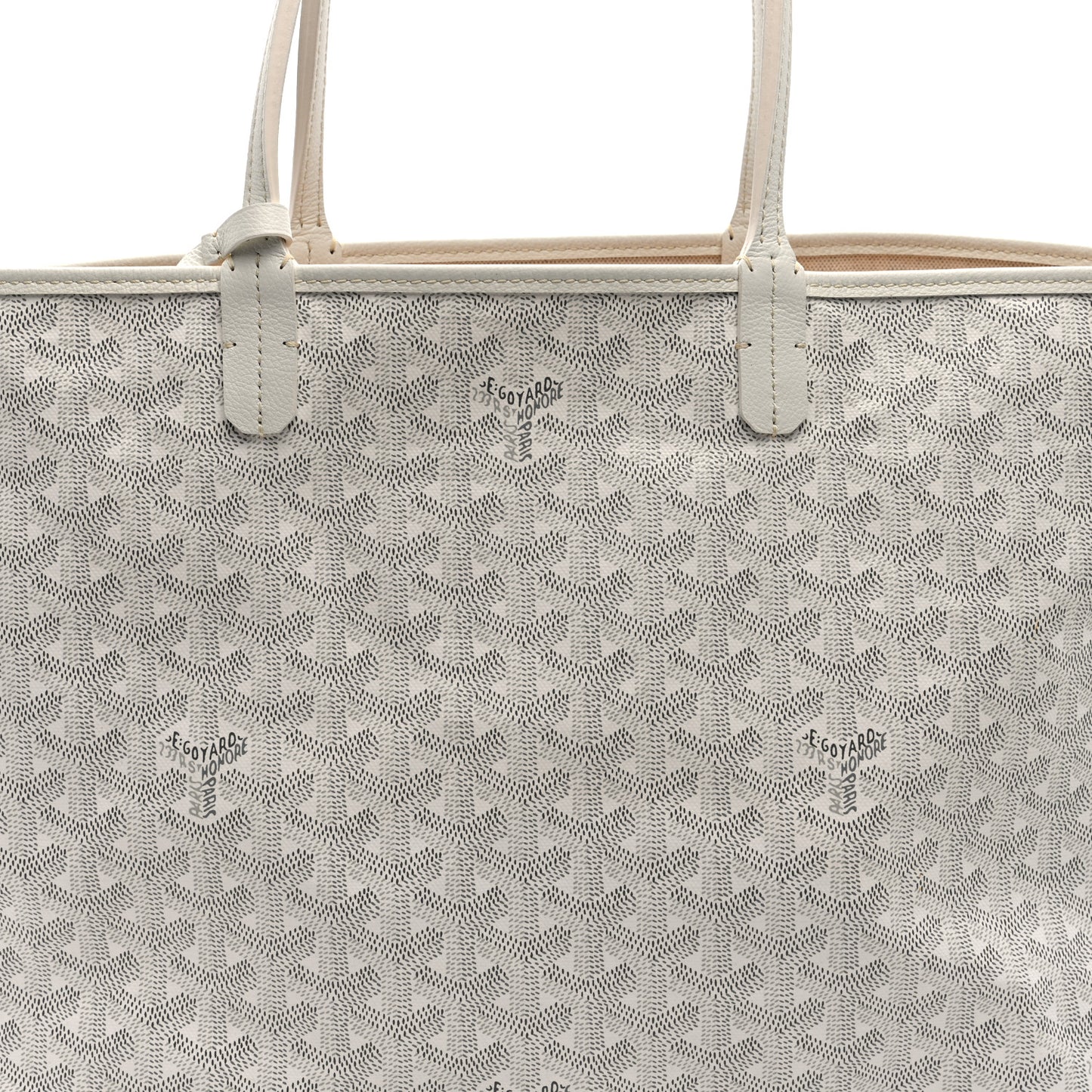Goyardine Saint Louis PM White